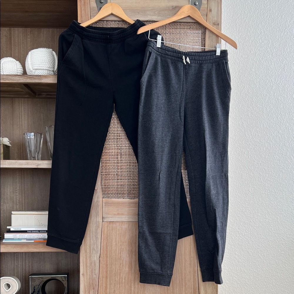 💚BUY 3 for $15💚 💚 Bulk 2 Old Navy Boys Black and Dark Gray Jogging Sweatpants